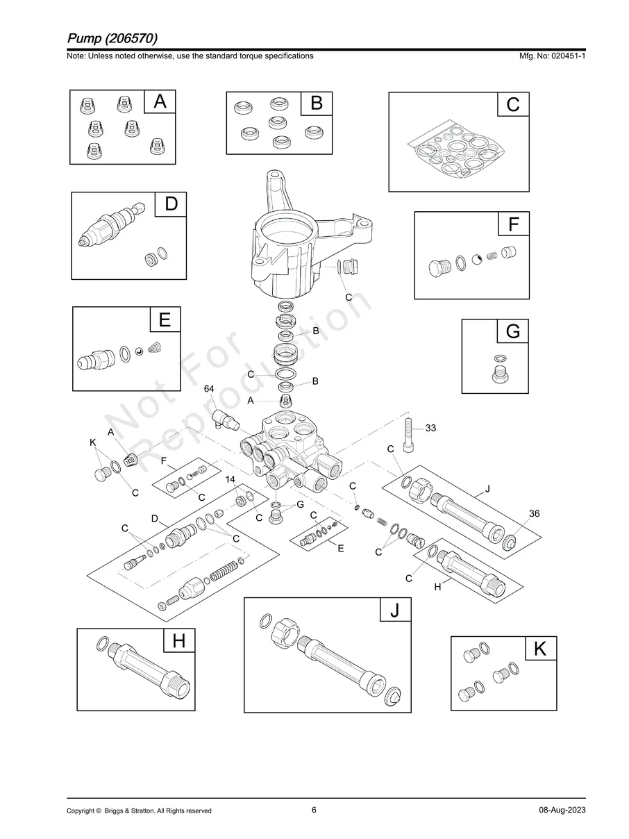 BRIGGS AND STRATTON, 020451-1, IPL.6
